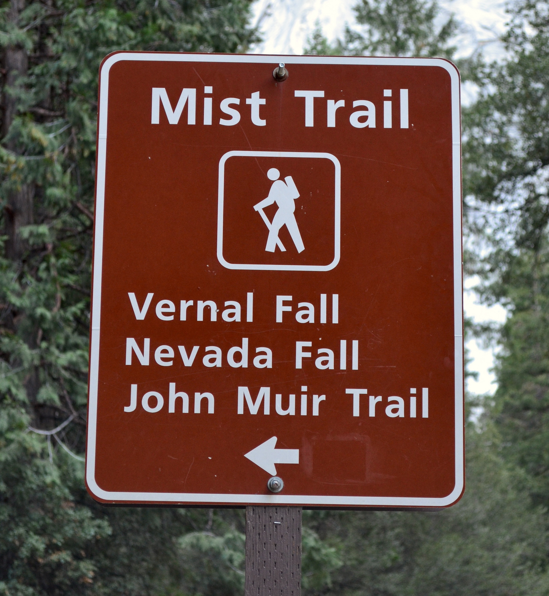 Trails from John Muir Trail-head carpark