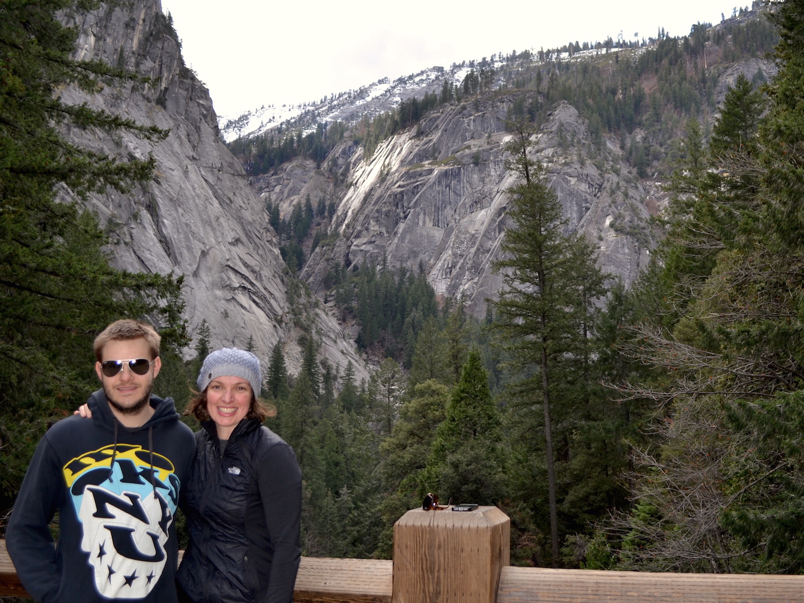 Rob and May at the start of Mist