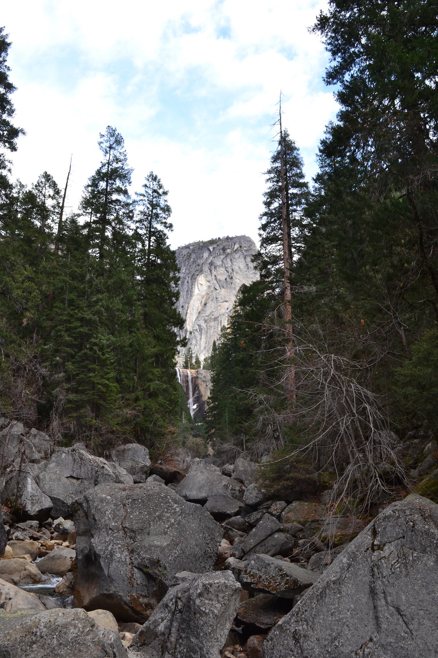 View from the Nevada Falls Trail