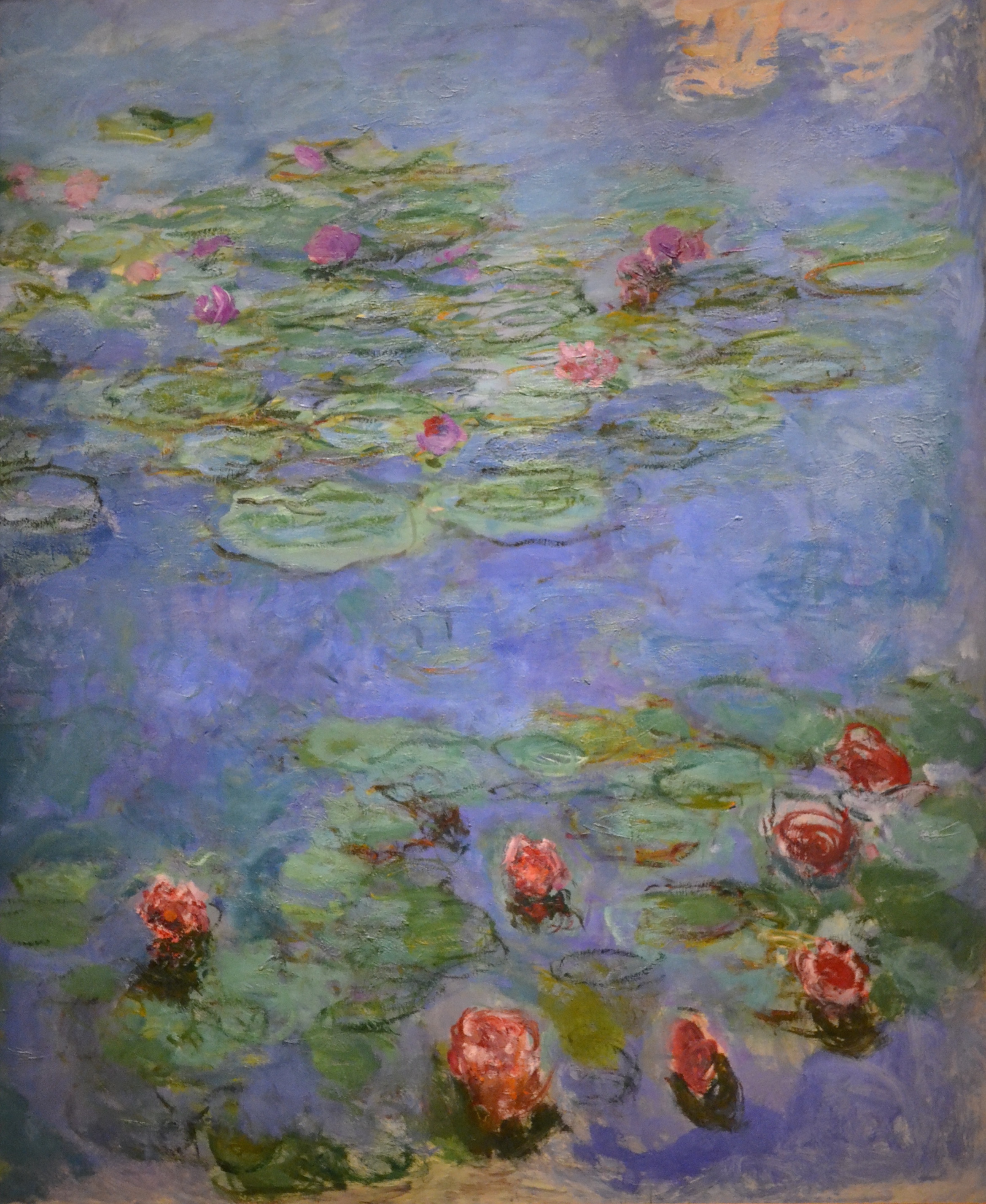 Water Lilies - Claude Monet, 1914-17