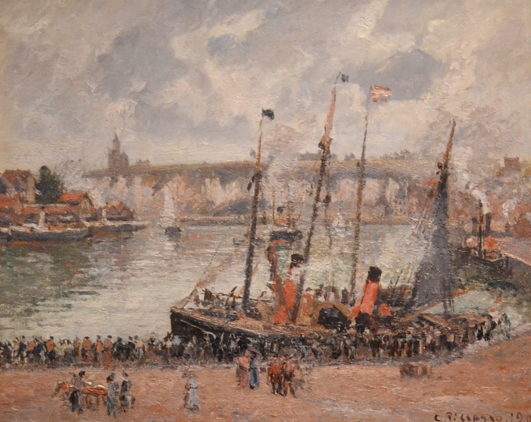 The Inner Port - Camille Pissarro, 1902