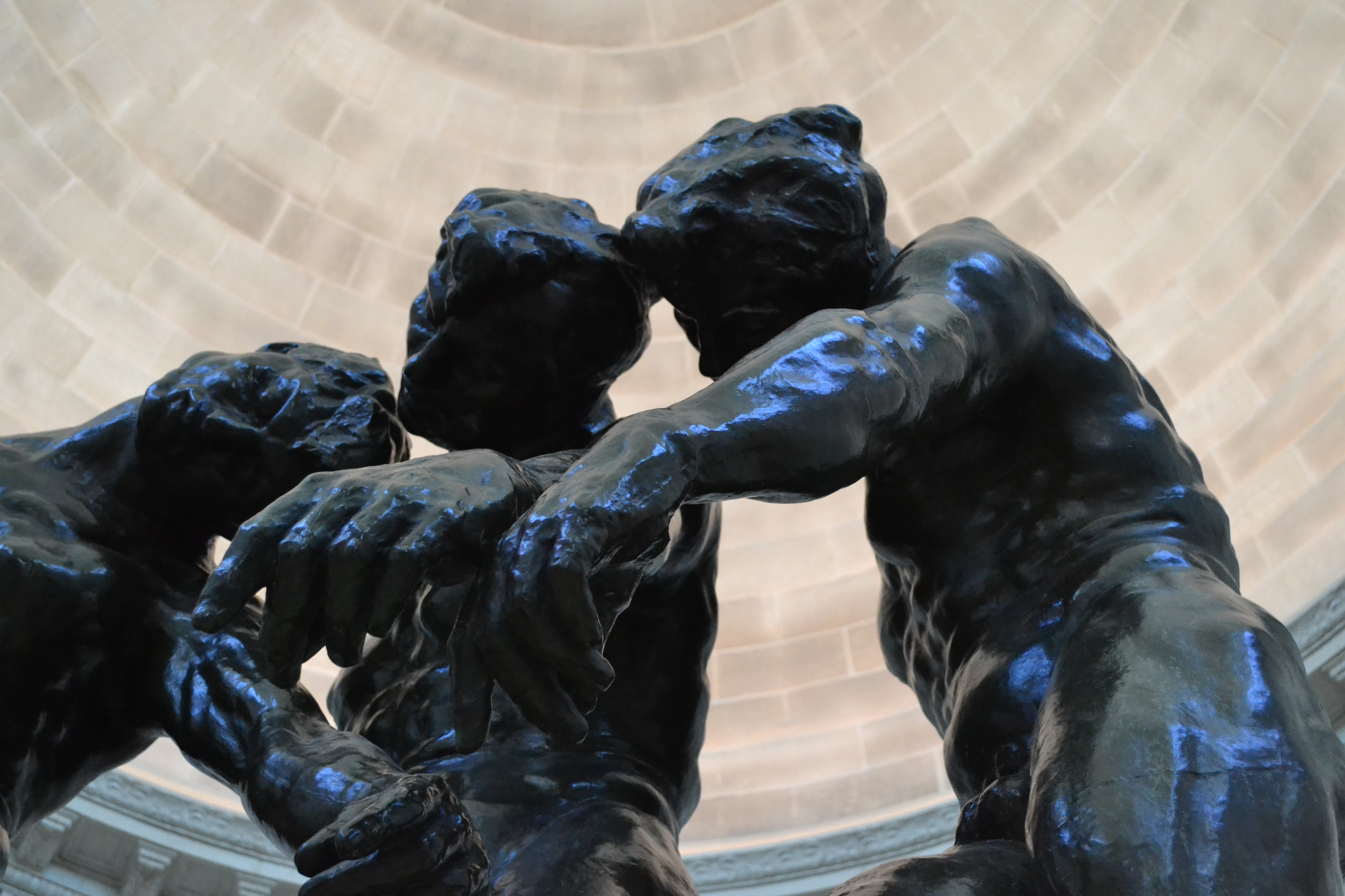 Embracing Figures, Damned Group - Auguste Rodin, ca. 1885