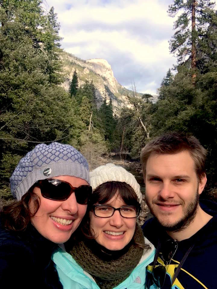 Yosemite + 3 Aussies